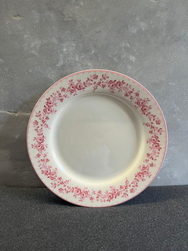 Raspberry Stoneware Side Plate from GreenGate